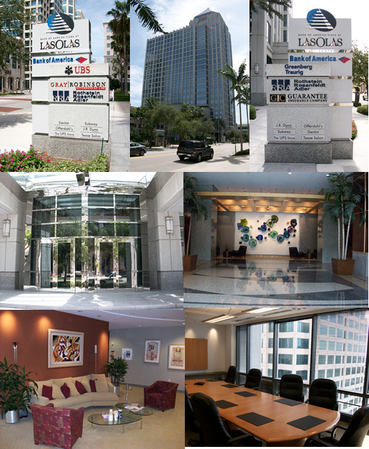 Office in E. Las Olas Blvd.,  Ft. Lauderdale, FL